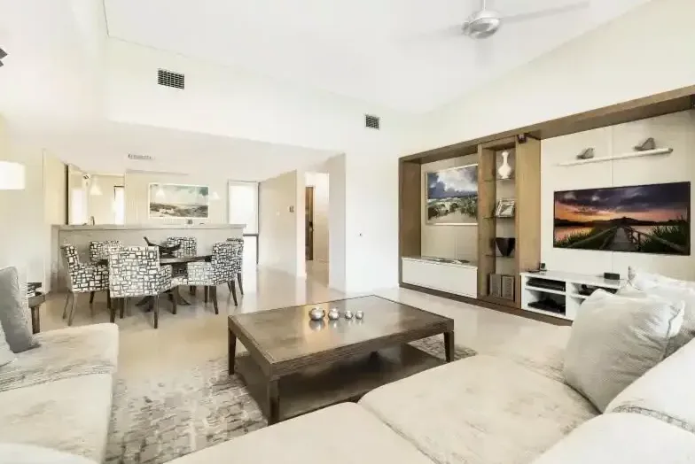 Lagoon view suite balcony